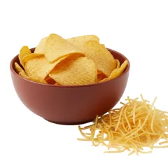 Salgadinho e Batata Palha